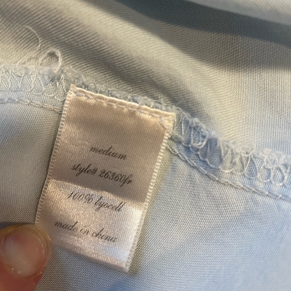 Alya Light blue Midi Dress Size Medium - Picture 8 of 12